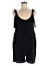 Unbranded 100% Polyester Solid Black Romper Size M - photo 1