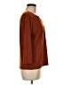Tahari Brown 3/4 Sleeve Top Size M - photo 4
