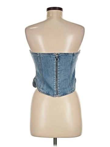 Denim Forum Sleeveless Blouse (view 2)