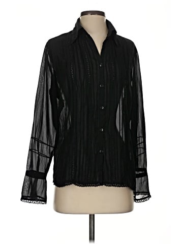 Notations Long Sleeve Blouse (view 1)
