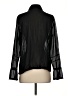 Notations 100% Polyester Black Long Sleeve Blouse Size S - photo 2