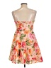 DB Studio Floral Orange Cocktail Dress Size 10 - photo 2
