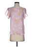 Joie 100% Silk Pink Short Sleeve Silk Top Size XS - photo 1