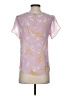 Joie 100% Silk Pink Short Sleeve Silk Top Size XS - photo 2