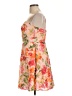 DB Studio Floral Orange Cocktail Dress Size 10 - photo 5