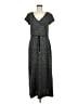 T by Talbots 100% Polyester Gray Casual Dress Size M - photo 1