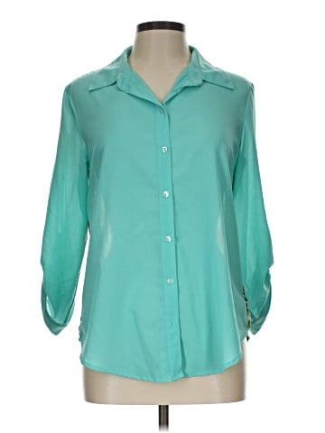 Iz Byer 3/4 Sleeve Blouse (view 1)