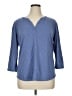 L.L.Bean Blue 3/4 Sleeve T-Shirt Size XL - photo 1