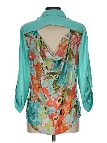Iz Byer 3/4 Sleeve Blouse (view 2)