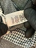 Caution to the Wind Houndstooth Gray White Casual Skirt Size S - photo 5