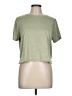 Danskin 100% Polyester Green Short Sleeve T-Shirt Size L - photo 1