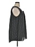 Terra & Sky 100% Polyester Black Sleeveless Blouse Size 1X - photo 4