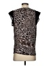 Robert Rodriguez Animal Print Brown Sleeveless Blouse Size S - photo 2