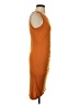 Nine West Solid Orange Casual Dress Size S - photo 4