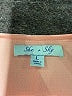 She + Sky Pink Long Sleeve Blouse Size L - photo 7