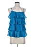 Gap Outlet Blue Sleeveless Blouse Size S - photo 1