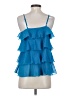 Gap Outlet Blue Sleeveless Blouse Size S - photo 2