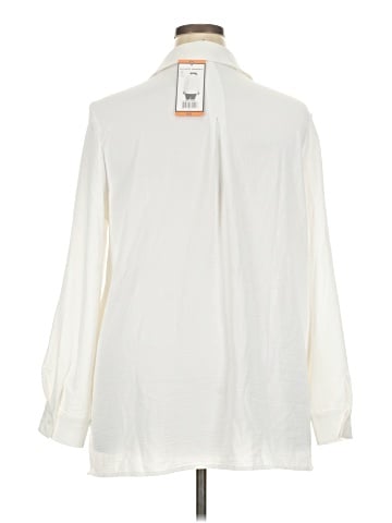 Hilary Radley 3/4 Sleeve Button-Down Shirt (view 2)