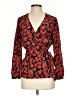 The Cause Collection 100% Silk Red Kimono Size XS - photo 1