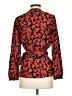 The Cause Collection 100% Silk Red Kimono Size XS - photo 2