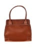 Lambertson Truex 100% Leather Solid Tan Leather Shoulder Bag One size - photo 3