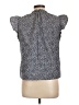 Old Navy 100% Cotton Blue Sleeveless Blouse Size L - photo 2