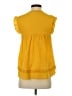 Neiman Marcus 100% Cotton Yellow Sleeveless Blouse Size S - photo 2