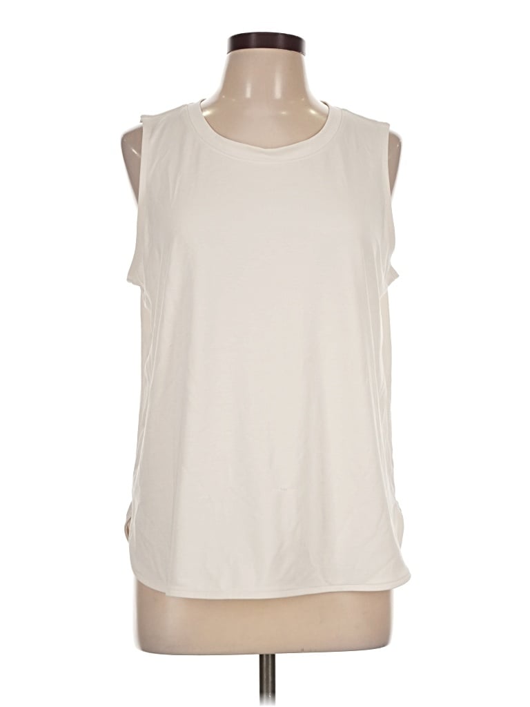 Pre-owned Stylus Sleeveless T-shirt In Ivory