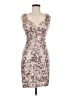 Windsor Paisley Tan Cocktail Dress Size M - photo 1