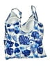 Nicole Miller Studio Print Blue Swimsuit Top Size 3X - photo 2
