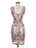Windsor Paisley Tan Cocktail Dress Size M - photo 2