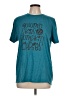 Anvil Teal Short Sleeve T-Shirt Size L - photo 1