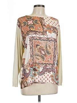 Johnny Was Long Sleeve Silk Top (view 1)
