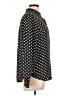 Ann Taylor LOFT 100% Polyester Polka Dots Black Long Sleeve Blouse Size L - photo 4