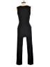 NY Collection Solid Black Jumpsuit Size P (petite) - photo 2