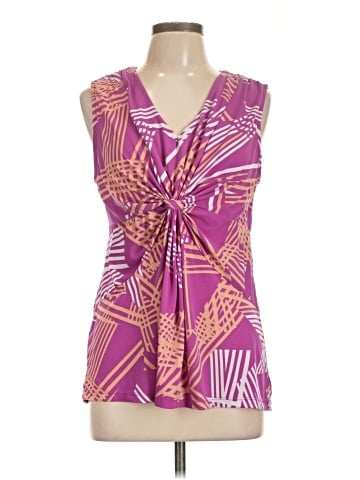 Attention Sleeveless Blouse (view 1)