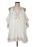 Red Carter 100% Viscose Ivory Sleeveless Blouse Size M - photo 1