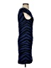 Express Stripes Blue Cocktail Dress Size S - photo 4