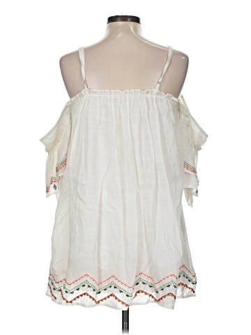 Red Carter Sleeveless Blouse (view 2)