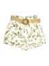 Zara Print Ivory Shorts Size M - photo 1