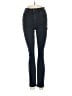 Mother Chevron-herringbone Black Blue Jeans Size 27 waist - photo 1