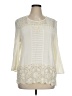 Maurices 100% Rayon Ivory 3/4 Sleeve Blouse Size XL - photo 1