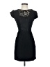 Sandro 100% Viscose Black Cocktail Dress Size Sm (1) - photo 1