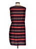 Speed Control 100% Polyester Stripes Red Casual Dress Size M - photo 2