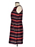Speed Control 100% Polyester Stripes Red Casual Dress Size M - photo 5