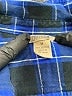 Duluth Trading Co. 100% Cotton Plaid Blue Long Sleeve Button-Down Shirt Size M - photo 7