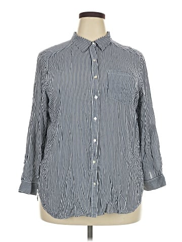 Jane and Delancey 3/4 Sleeve Button-Down Shirt (view 1)