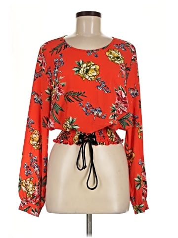 Miley + Molly Long Sleeve Blouse (view 1)