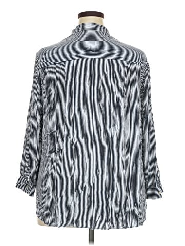 Jane and Delancey 3/4 Sleeve Button-Down Shirt (view 2)