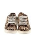 Jack Rogers 100% Leather Animal Print Brown Sneakers Size 10 - photo 2